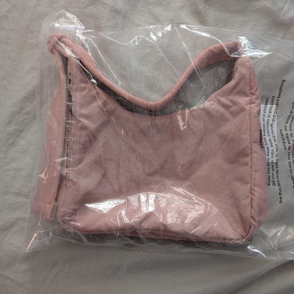 Baggu Rose Tan Mini Shoulder Bag Urban Outfitters Exclusive NWT